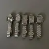 IEKE Reloj de Pulsera Metálico Estilo Frío Acero para Mujer Nicho Lujo Ligero Moda Alto Sentido Reloj de Mujer Reloj de Cuarzo Venta Caliente