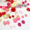 Acessórios para Unhas Artísticas Morango Creme Gelo Desenho Animado Frutas Tridimensionais Mini Resina Decoração de Unha Usável Bijuterias para Unhas
