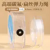 Caja de 20 metros cordón elástico plano cuerda elástica línea para manualidades DIY cuerda alta elasticidad resistente al desgaste para ensartar cuentas línea especial para ensartar cuentas