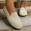 Coleção Nova de Verão 2026: Sapatos Casuais Femininos Plus Size, Confortáveis, Modernos e Respiráveis, Slip-On - Tamanho Único