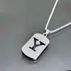Collar de letra inglesa de 26 palabras cadena Taigang ropa de pareja para estudiantes masculinos y femeninos accesorios diseño nicho simple combinable Moda