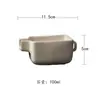 Miyuan Ceniza de Hierba Color Puro Cerámica Gaiwan Taza de Té Taza de Maestro Set de Té Kung Fu Colección Set de Accesorios Simples para Ceremonia de Té