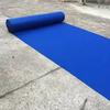 Azul 2 metros de ancho 50 metros por rollo de alfombra de fieltro, alfombra de fieltro, alfombra manta azul