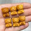 Sândalo Urso de Morango DIY Wen Play Buda Bead Jóias Acessórios Telefone Móvel Cadeia Pulseira Pingente Bolsa Pendurado Colar Original