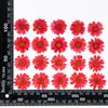Flor de crisântemo de cristal flor seca diy cartão marcador cola jóias acessórios aromaterapia vela acessórios em relevo folha seca flor real