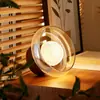 Luminária de corredor em estilo minimalista italiano para o hall de entrada, com um toque de luxo, na cor cinza esfumaçado, adequada para iluminação de teto de varanda e armário, feita de ferro
