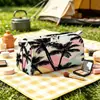 2026 bolsa de maquillaje de terciopelo para productos nuevos de Temu transfronteriza, bolsa con cremallera para cuidado de la piel de viaje, bolsa de almacenamiento portátil de gran capacidad
