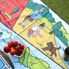 Popular Manta de Picnic Estilo Camping para Césped al Aire Libre Esterilla de Playa Equipo Estilo Camping Estilo Camping al Aire Libre Manta de Picnic Portátil Resistente al Desgaste