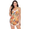 Ropa Femenina Europea y Americana Primavera y Verano 2026 Floral Tirantes Ropa de Casa Cómodo Transpirable Sexy Traje Casual Pijamas Mayoreo