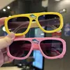 Nueva caja de gafas de sol de moda infantil transfronteriza muñeca pez genial animal marino gafas de sol infantiles casual