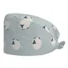 Gorros Médicos Europeos y Americanos para Centros de Cuidado Postparto, Gorras Cómodas sin Visera, Pañuelos Médicos Quirúrgicos de Copa Redonda, Gorros Médicos de Trabajo