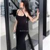 Vestido de tirantes de verano para mujer, ligeramente regordeta, adelgazante, elegante, rosa, vestido largo, falda para chica regordeta, diseño de cintura alta
