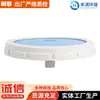 215 Difusor de Disco Diafragma de Silicona Aireador Microporoso para Tratamiento de Aguas Residuales Aireador de Diafragma Plano