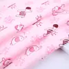 2020 nuevo tejido de terciopelo para bebé tejido por urdimbre poliéster estampado de dibujos animados ropa de pijama para bebé en stock suministro