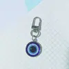 Turquia Retro Olho de Diabo Olhos Azuis Liga Étnica Pingente Chaveiro Pingente de Bolsa Joia Criativa