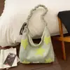 Bolso Cruzado Bordado de Estrella de Nicho Estilo Coreano, Bolso de Hombro de Gamuza de Gran Capacidad, Bolso de Axila Fresco y Versátil para Otoño e Invierno