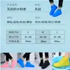 Cubrezapatos de Látex Impermeable Cubrezapatos de Playa Moda Viaje Exterior Día Lluvioso Viaje Zapatos de Lluvia para Hombres y Mujeres Zapatos de Agua Fábrica Venta al por Mayor