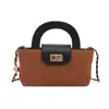 Bolsa Feminina Acolchoada de Corrente Estilo Francês de Nicho Nova Moda Outono/Inverno 2025 Bolsa de Mão Bolsa de Ombro Transversal para o Dia a Dia
