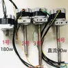 Maquinaria Textil Máquina de Pelusa Tambor Accesorios Motor Eléctrico DC 90W/180W Eje Largo/Corto Motor