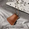 Novo Armazenamento Transfronteiriço Bolsa Pendurado Pescoço Bluetooth Headset Óculos Chave Couro Portátil Cool Wind Bolsa Colar