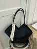 Bolso Cruzado Casual de Moda Verano 2026, Gran Capacidad, Diseño Nuevo Único para Mujer, Estilo de Nicho, Bolso Tote con Contraste de Color
