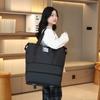 Bolsa de Viaje Gran Capacidad Doble Capa Extensible Rueda Universal Estudiante Viaje de Negocios Bolsa de Almacenamiento Separación Seco y Húmedo Bolsa de Equipaje