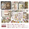 Série Quente de Natal Estilo Simples Pequenos Presentes de Natal Planner Conjunto de Caixa de Presente Materiais de Planner para Meninas Artísticas