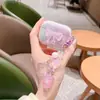 Funda para Auriculares Colgante de Gato de Dibujos Animados para Chica, Expresión de Manzana, para iPhone 4/5, Adecuada para AirPods Pro3/2, Funda Protectora