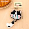 Colgante de Muñeco para Animales Pequeños Original Tengyi Colgante Lindo de Cola Pequeña Llavero Corazón de Chica Colgante Decorativo para Bolso