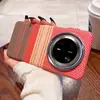 Adecuado para Funda de Teléfono Móvil Huawei Mate70Pro+, Diseño de Atardecer y Amanecer, Cubierta Protectora Magnética Anti-Caídas con Patrón de Fibra de Carbono para Mate80