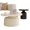 Muebles de Hierro Forjado Creativo de Alta Gama Nórdico Combinación Mesa de Café Apartamento Pequeño Mesa de Café Más Vendida Sala de Estar Hogar Redonda Martini