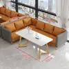 Nuevo stand de casa de té, sofá, cafetería, restaurante, área de descanso, tienda de té con leche, mesa y silla de combinación para negociación informal