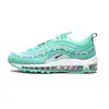 Sapatos Putian Puro Original Air Max97 Retrô Antiderrapante Resistente ao Desgaste Amortecimento a Ar Cano Baixo Tênis Casuais de Corrida Masculino e Feminino