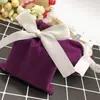 Bolsas de Terciopelo al por Mayor para Fabricantes, Bolsas con Cordón a Prueba de Polvo para Joyería, Bolsas de Terciopelo Multicolor con Impresión de Logo Disponible