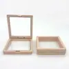 Venta al por mayor de fábrica caja de suspensión de película de PE caja transparente para joyería caja de exhibición para collares caja de suspensión para joyería procesamiento personalización
