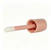 Botella redonda de 30 ml para base de maquillaje en stock para venta al por mayor, botella redonda recta de fondo grueso para recarga de máscara de pestañas, botella de vidrio cosmético