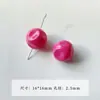 Dulce Genial BarbieGugubi Mengli Serie Rosa Negra Bolígrafo Corazón Flor Acrílico Hecho a Mano DIY Accesorios Materiales