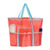 Bolsa de Playa Nueva Modelo en Stock, Bolsa de Almacenamiento Plegable de Gran Capacidad, Almacenamiento de Juguetes de Playa, Bolsa de Almacenamiento para la Playa