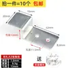 Placas de Pressão Alta e Baixa em Forma de Z, Painel Traseiro Decorativo para Fixação, Cantoneiras Trapezoidais, Conectores de Fixação para Móveis, Acessórios de Ferragens para Molduras de Quadro