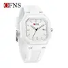 Reloj de Cuarzo Impermeable para Hombre Oufani con Números Árabes Modelo Popular Transfronterizo Simple y de Moda con Calendario Reloj Unisex