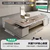 Escritorio de jefe, escritorio de CEO, escritorio ejecutivo, mesa ejecutiva de alta gama, escritorio de oficina para gerente, juego de escritorio y silla de oficina