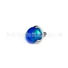 Brincos de Nariz com Haste de Titânio F136 Opala Gelatinosa Aurora Bola Piercing Corporal de Liga de Titânio G23 Haste de Osso da Orelha