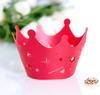 Cross-border Amazon Golden Crown Estrela de cinco pontas Assando Cupcake Borda de papel Estrela Renda Zhejiang Atacado