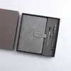 Caderno de negócios A5 Caixa de presente com logotipo personalizado Papelaria de alto valor em cores Bloco de notas de escritório Atividade que acompanha presente