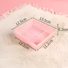 Caja de embalaje para sándwich desechable para hornear caja de embalaje cuadrada larga nieve mei Niang hilo de carne Beckham West Point caja para pastel