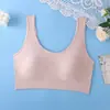 Minimizador de Busto Grande y Efecto de Recogimiento, Sujetador Inalámbrico Cómodo, Tallas Grandes Recogimiento Seamless y Soporte Lateral del Pecho, Sujetador Inalámbrico Anticaída