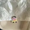 Grampo Pequeno Lápis Cabelo Novo Fofo Coração de Menina Doce Desenho Animado Franja Clipe Lateral Acessório de Cabeça Cartão Novo Infantil Clipe Bico de Pato