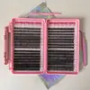 Pestañas de Racimo DIY Forma de Libro Puntiagudas Hada Amazon Comercio Electrónico Segmentadas 40D Transfronterizas Europeas y Americanas Pestañas Falsas