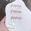Naizi Manicure Vestível de Fototerapia Artesanal Pura Prefácio da Primavera Olho de Gato Atacado Produto Acabado Adesivo de Manicure Reutilizável