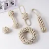 El juego de juguetes para la dentición para perros más popular de Amazon, juguete de cuerda de algodón para mascotas, resistente a las mordeduras, alivia el aburrimiento, suministros de juguete para el auto-placer